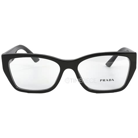 ladies prada eyeglass frames|Prada rectangular women's frames.